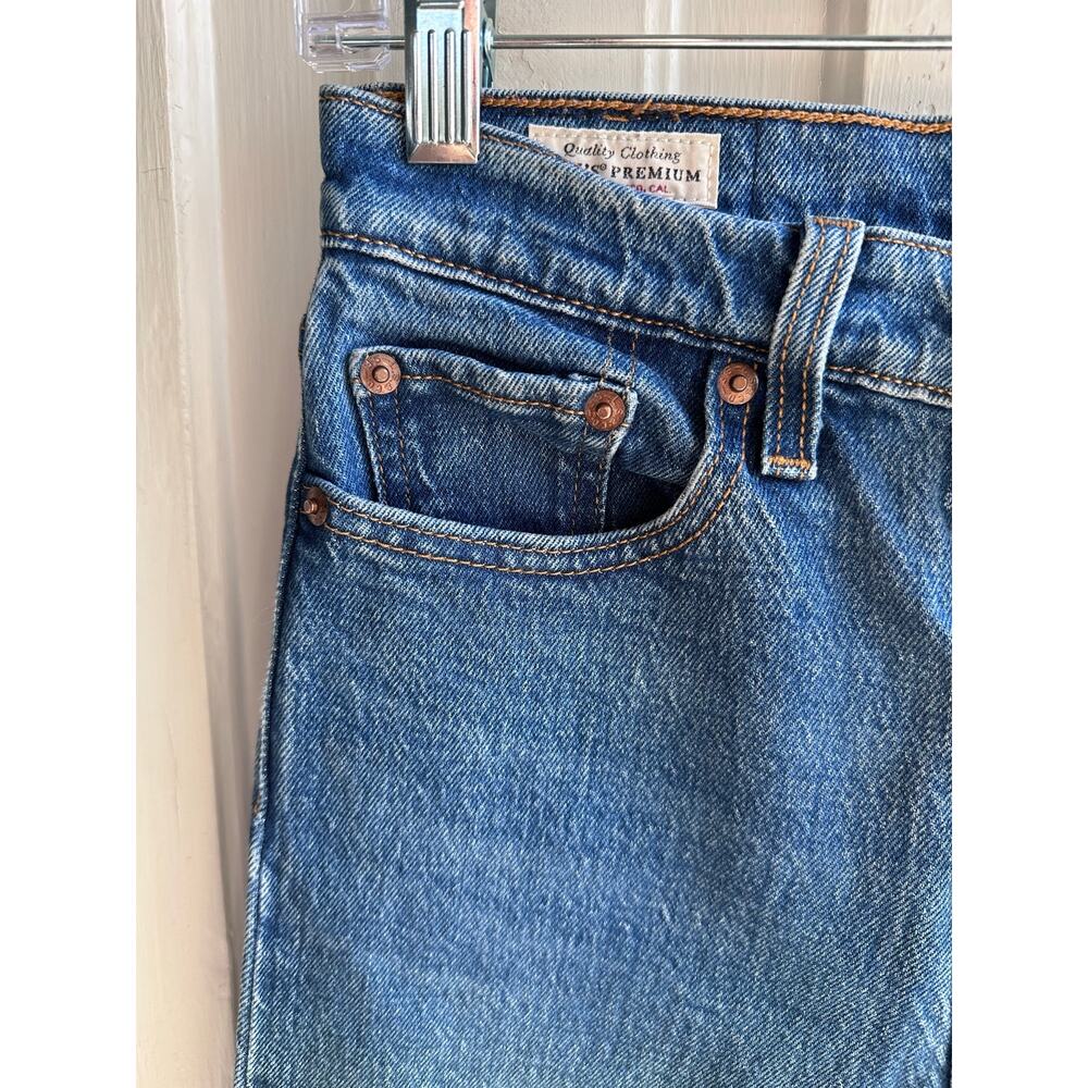 Levi’s Wedgie Icon Fit Jeans – Charleston Blues Wash – Size 25 - Picture 5 of 10